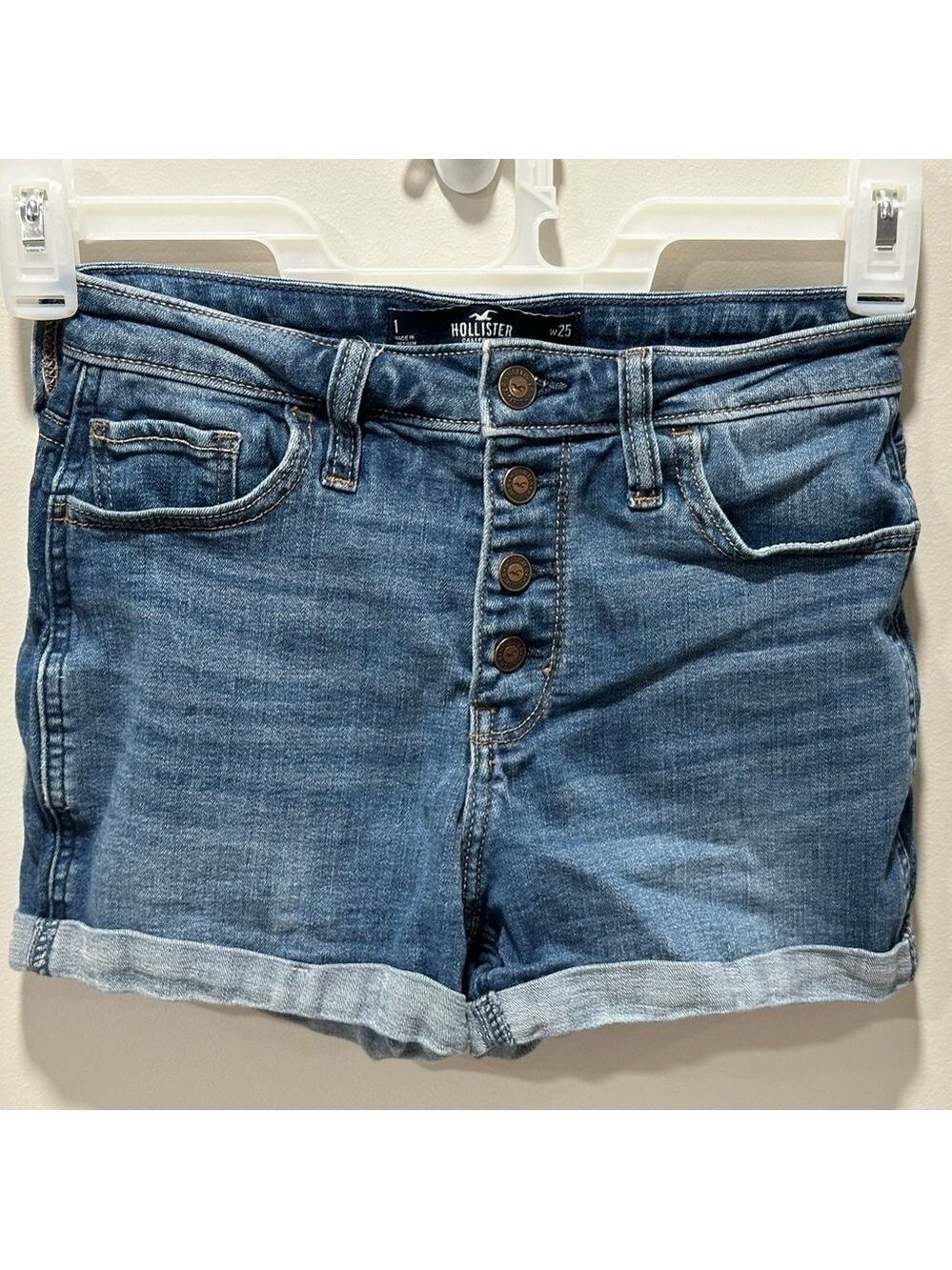 Hollister Summer Casual Shorts High Rise Size 25